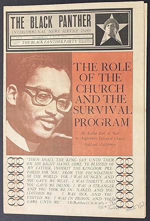 The Black Panther Intercommunal News Service, Vol. VI, no. 16, Saturday, May 15, 1971 (Inscribed ...