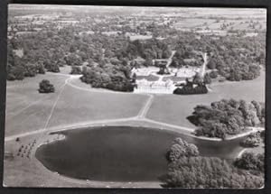Woburn Abbey Postcard Bedfordshire Real Photo From The Air