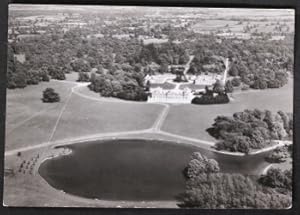 Woburn Abbey Postcard Bedfordshire Real Photo From The Air