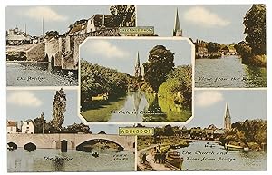 Abingdon Oxford Postcard St. Helens Multiview