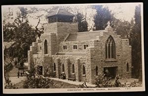 Bekonscot Postcard Chesterton Memorial Church Real Photo