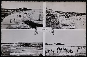 Bude Postcard Summerleaze Multiview Real Photo 1965