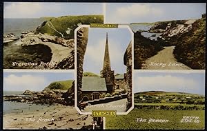 St. Agnes Postcard Trevellas Rocky Lane The Beacon 1976