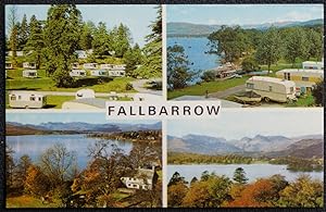 Fallbarrow Postcard Caravan Park Windermere Queen Adelades Hill Langdale Pikes