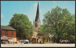 Chesterfield Postcard The Crooked Spire St. Mary