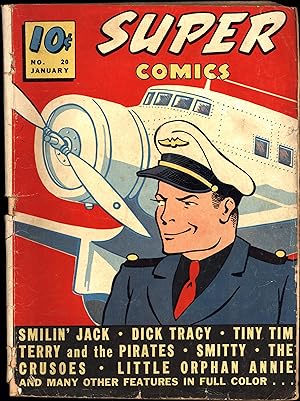 Super Comics No. 20 / January 1940 (THE COPY OF THE FUTURE INDEPENDENT FILMMAKER FERDINAND GROFE,...