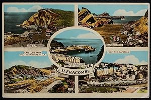 Ilfracombe Postcard Devon Capstone Raparee Cove St. James's Park