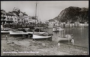 Ilfracombe Postcard Devon Lantern Hill Hillsborough White Hart Hotel