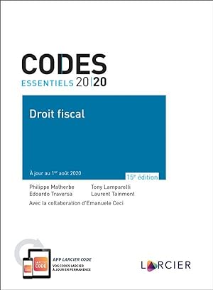 codes essentiels ; droit fiscal (édition 2020)