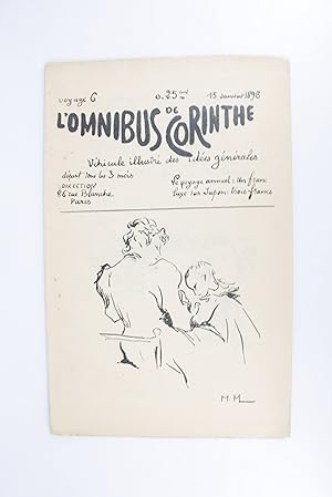 L'omnibus de Corinthe véhicule illustré des idées générales : départ tous les trois mois, N°6