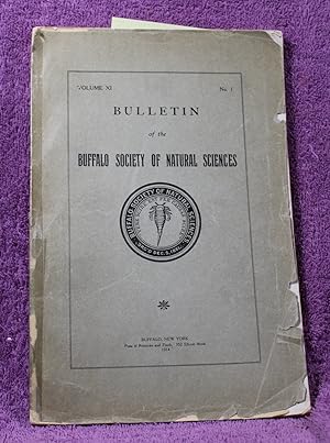 Volume XI No. 1 Bulletin of the Buffalo Society of Natural Sciences