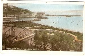 Torquay Postcard Devon Waldon Hill Vintage LOCAL PUBLISHER