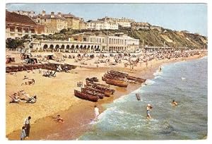 Bournemouth Postcard East Overcliff Vintage 1965