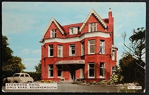 Bournemouth Postcard Avonwood Hotel Owls Road Bournemouth
