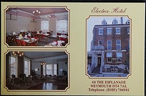 Weymouth Postcard Dorset Electra Hotel DT4 7AL
