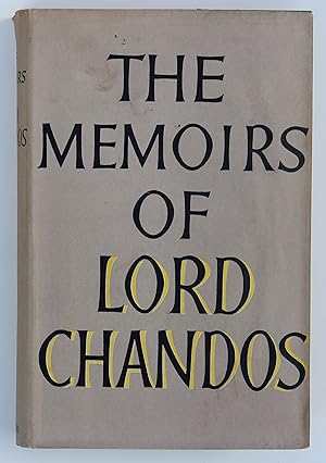 The Memoirs of Lord Chandos - signed copy