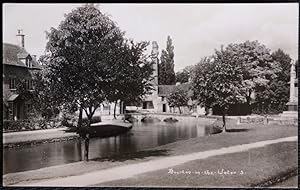 Bourton On The Water Postcard Glos Real Photo Vintage