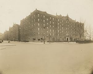 Contemporary Press Photograph of the Dunbar Apartments at 149th St. and 7th Ave., c. late 1920s
