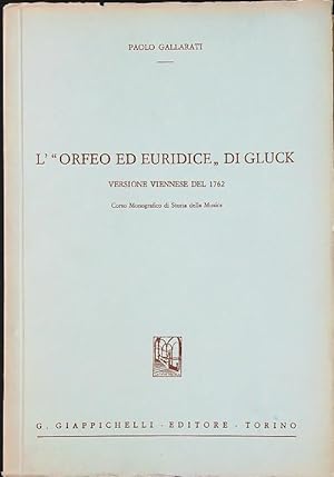 L'Orfeo ed Euridice di Gluck