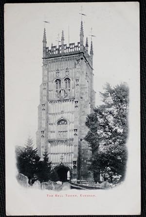 Evesham Postcard Bell Tower Collectable Smith Series Publisher