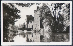 Kidderminster Postcard Harvington Hall Real Photo Postcard