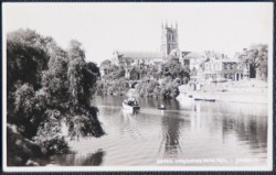 Worcester Postcard Cathedral Real Photo
