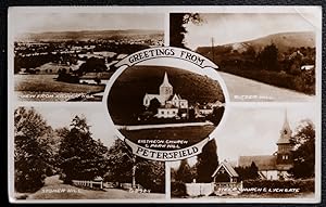 Petersfield Postcard Hants Stoner Hill Butser Hill Stoner Steep Church