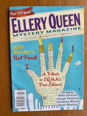 Ellery Queen Mystery Magazine August 2016