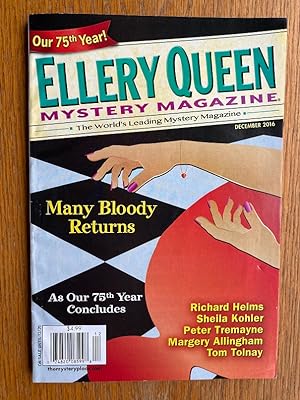 Ellery Queen Mystery Magazine December 2016