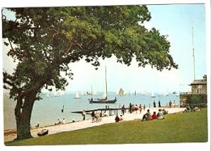 Cowes Postcard Isle Of Wight Princes Green LOCAL ISLAND PUBLISHER