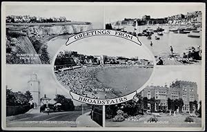 Broadstairs Postcard Kent Dumpton Bay Bleak House