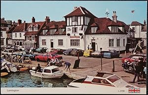 Lymington Postcard Hants Ship Inn Whitbread