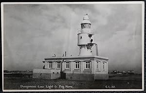 Dungeness Low Light & Fog Horn Real Photo Vintage K Ltd Publisher