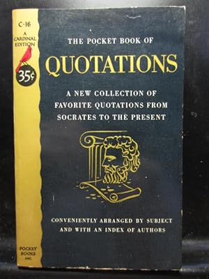 THE POCKET BOOK OF QUOTATIONS