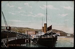Dover Admiralty Pier Vintage Postcard