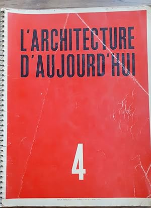 L Architecture D Aujourd Hui- N°4- AVRIL 1936