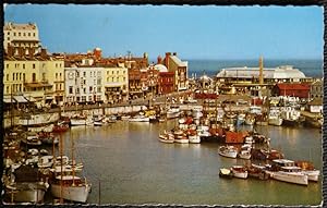 Ramsgate Postcard Kent The Harbour Vintage 1963