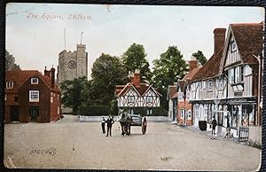 Chilham Kent Postcard Vintage The Square 1908