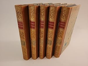Der Decamerone. Deutsch von Heinrich Conrad. In fünf Bänden mit den Kupfern und Vignetten von Gra...