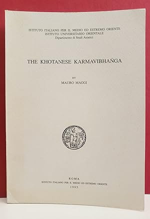 The Khotanese Karmavibhanga