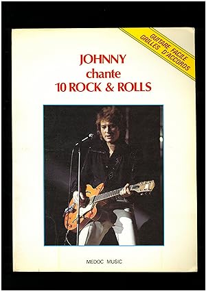 Johnny chante 10 rock & rolls : Guitare facile, grilles d'accords