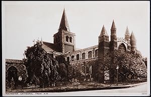 Rochester Cathedral Kent Postcard Vintage Publisher Photochrom