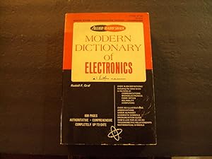 Modern Dictionary Of Electronics sc Rudolf Graf 3rd Ed 1970