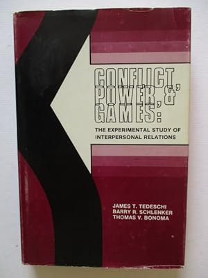 Conflict power and games; the experimental study of interpersonal relations