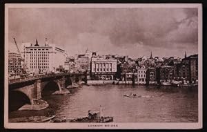 London Bridge Postcard Vintage Raphael Tuck & Sons Ltd