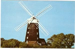 Windmill Postcard Burnham Norfolk