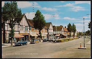 Worcester Park Postcard 1976 Maldon Road