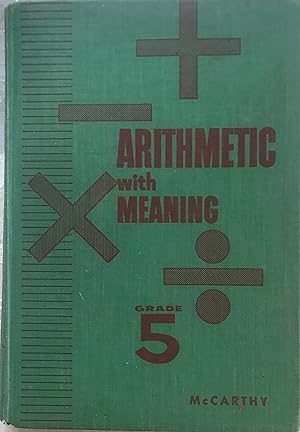 Arithmetic With Meaning, Grade 5
