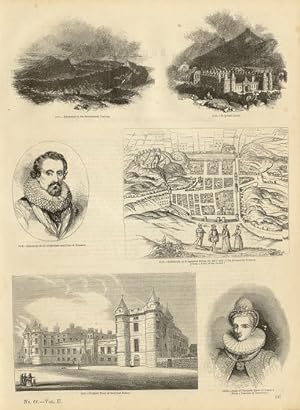 EDINBURGH IN THE 17th CENTURY, HOLYROOD HOUSE, JAMES VI OF SCOTLAND AND FIRST OF ENGLAND, EDINBUR...