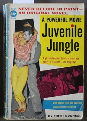 Juvenile Jungle (Avon T-219; Movie Tie-in starring; Corey Allen, Rebecca Welles and Richard Bakal...